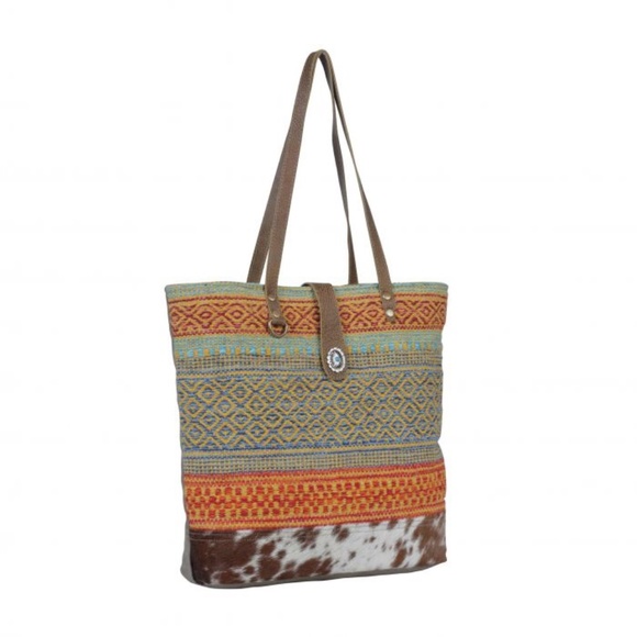 MYRA BAG TANGERINE TOTE BAG - Picture 3 of 6